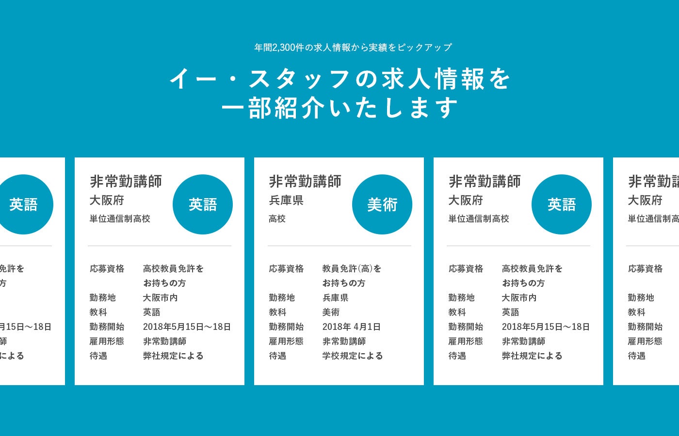 E-Staff/ 私立教員採用